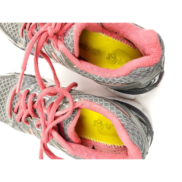 ASICS GEL KAYANO 19 Gray Silver Pink Running Shoes T354Q - Women’s Size 9 US - Picture 8 of 8
